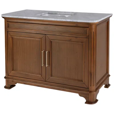 Butler Specialty Company Colorado 48"w Marble Top Bathroom Vanity, Wal