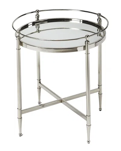 Butler Specialty Company Crosby Metal & Mirror End Table