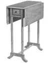 Butler Specialty Company Darrow Drop-leaf Side Table In Grey