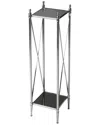 Butler Specialty Company Deidre Glass & Metal Pedestal Plant Stand
