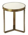 Butler Specialty Company Elton Marble & Metal End Table