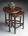 Butler Specialty Company Finnegan Chocolate Nesting Tables