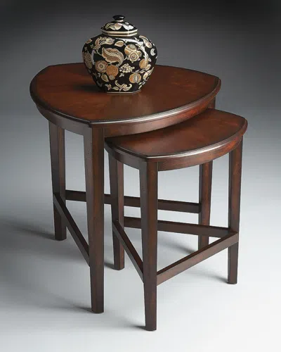 Butler Specialty Company Finnegan Chocolate Nesting Tables