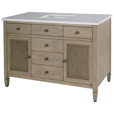 Butler Specialty Company Flagstaff 48" W. Quartz Top Bathroom Vanity,