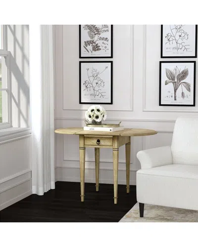 Butler Specialty Company Glenview Pembroke Side Table In Beige