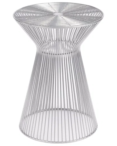 Butler Specialty Company Greeley Silver Metal Accent Table
