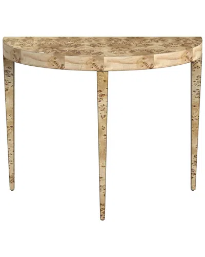 Butler Specialty Company Ingrid Light Burl Console Table In Brown