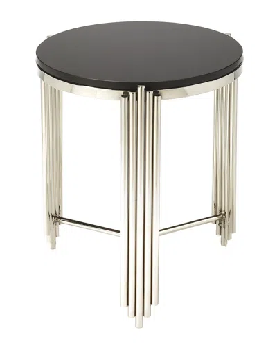 Butler Specialty Company Khalifa Black Granite End Table