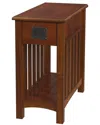Butler Specialty Company Larina One- Drawer Shaker Side Table In Brown