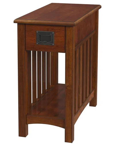 Butler Specialty Company Larina One- Drawer Shaker Side Table In Brown