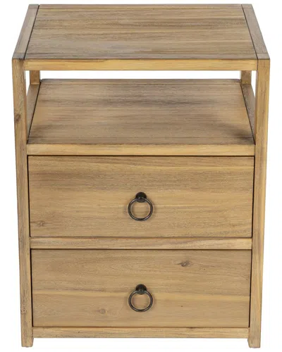 Butler Specialty Company Lark Natural Wood Nightstand In Brown