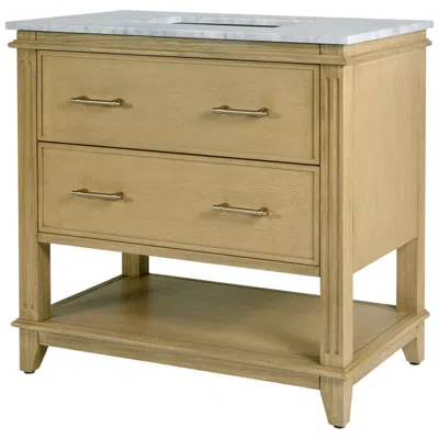 Butler Specialty Company Lois 36 In. W Bathroom Vanity, Light Brown