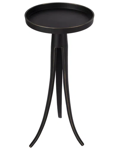 Butler Specialty Company Monique Large Pedestal Accent Table In Black