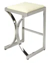 Butler Specialty Company Natalya Silver Counter Stool