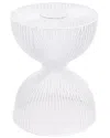 Butler Specialty Company Nicholas Metal Accent Table In White