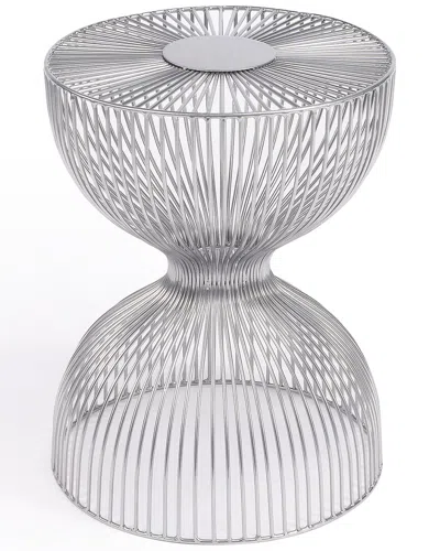 Butler Specialty Company Nicholas Silver Metal Accent Table