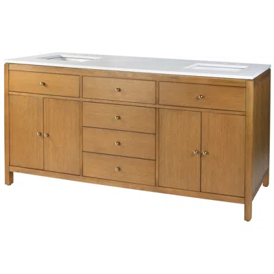 Butler Specialty Company Nora 72 In. W Quartz Bathroom Vanity Set, Natural