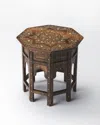 Butler Specialty Company Rashmi Wood & Bone Inlay Accent Table