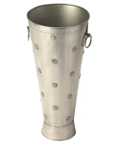 Butler Specialty Company Richfield Antique Silver Umbrella Stand In Metallic