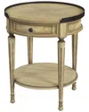 Butler Specialty Company Sampson Side Table With Storage In Beige