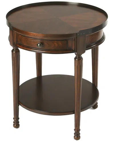 Butler Specialty Company Sampson Side Table With Storage In Brown