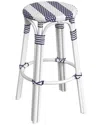 Butler Specialty Company Tobias Designer's Edge Rattan Bar Stool In Multi