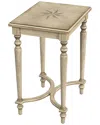 Butler Specialty Company Tyler Solid Wood Inlay Accent Table In Beige
