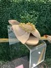 Butrich Maria Pia Flat In Cream In Silver