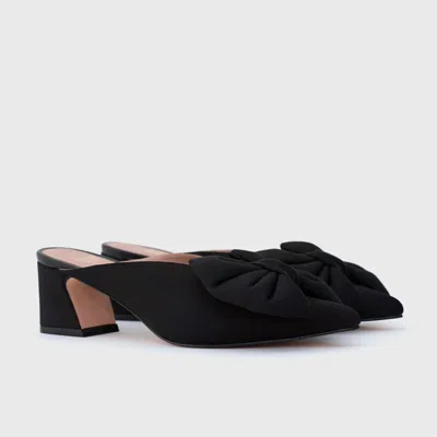 Butrich Women's Felicia Midi Mule In Black