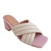 Butrich Women's Giulia Heeled Sandal In Pink In Pink