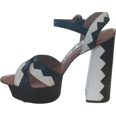 Butrich Women's Mara Heels In Black/white In Multi