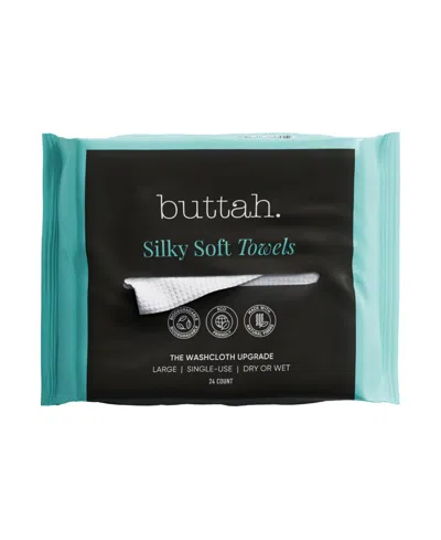 Buttah Skin Silky Soft Towels, 24-pack In Transparent