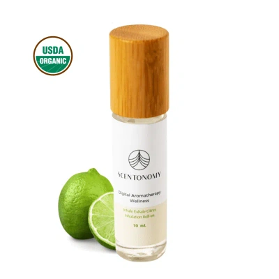Butter By Keba Scentonomy Inhale Exhale Citrus Organic Aromatherapy Roll-on