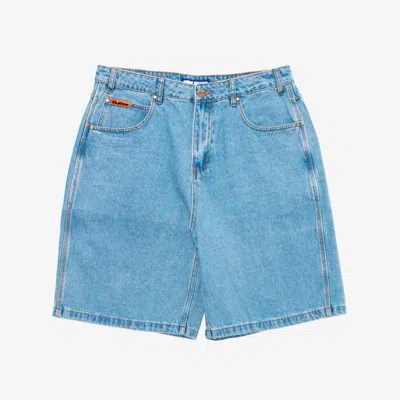 Butter Goods Baggy Denim Shorts In Blue