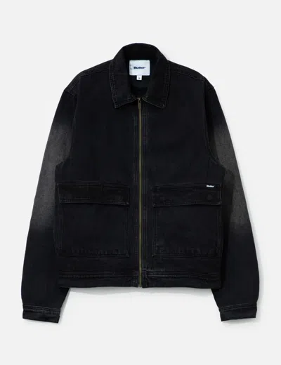 Butter Goods Bronco Denim Jacket In Black