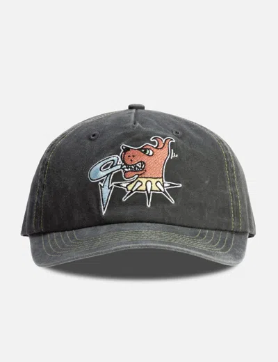 Butter Goods Canine 5 Panel Cap In Gray