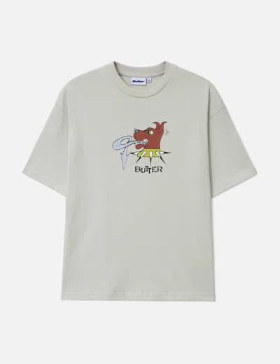 Butter Goods Canine T-shirt In Gray