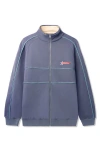 Butter Goods Cotton Racer Jacket In Navy