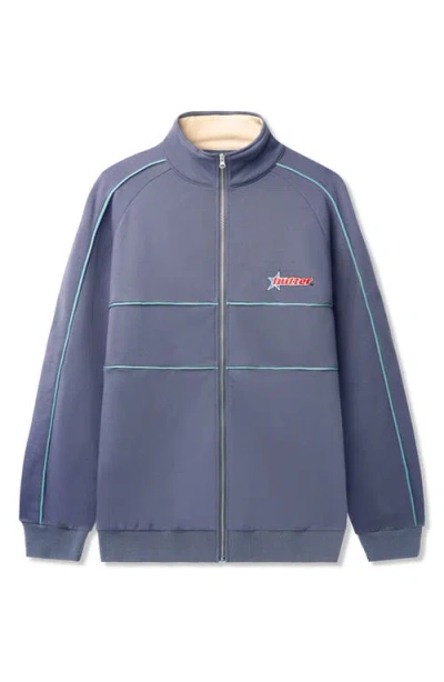 Butter Goods Cotton Racer Jacket In Navy