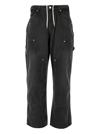 Butter Goods Davide Jeans Mit Aufgesetzten Taschen In Black