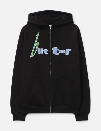 Butter Goods Device Zip-thru Hood In Black