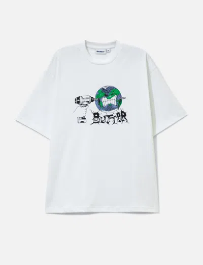 Butter Goods Drill Tee In White