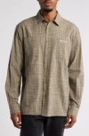 Butter Goods Equipt Plaid Cotton Button-up Shirt