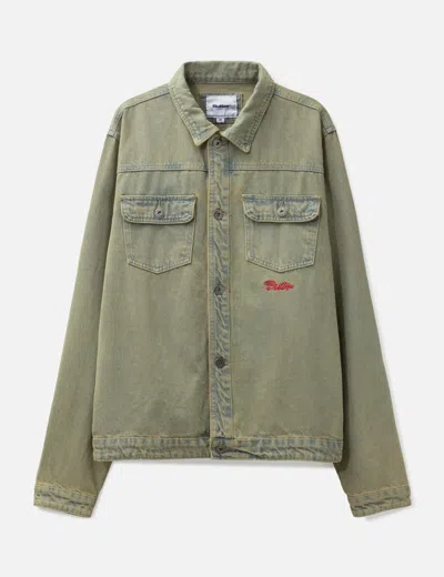 Butter Goods Garage Denim Jacket In Green