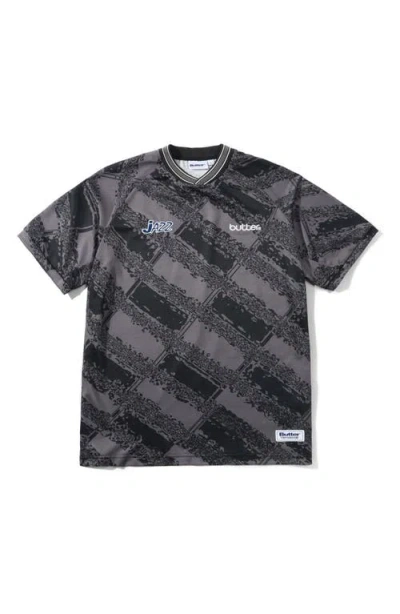 Butter Goods Jazz Logo Soccer Jersey In Black
