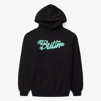 Butter Goods Jive Pullover Hood In Black