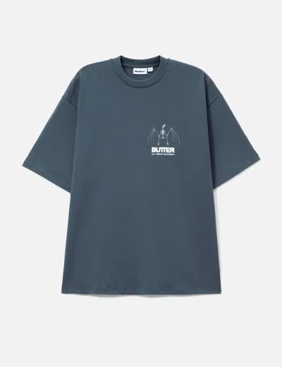 Butter Goods Nocturnal Tee In Gray