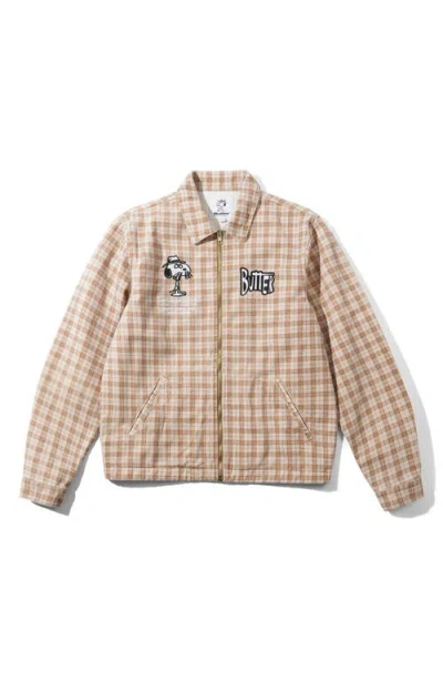 Butter Goods Peanuts® Snoopy Spike Cotton Jacket In Neutral