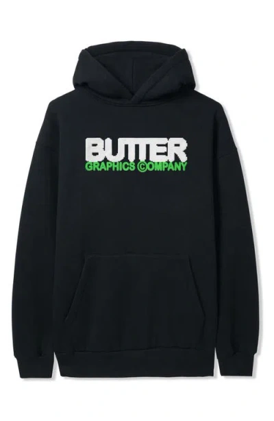 Butter Goods Program Graphic Hoodie In Black