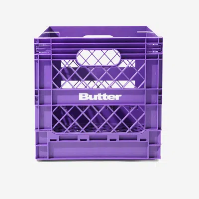 Butter Goods Record Crate In Purple